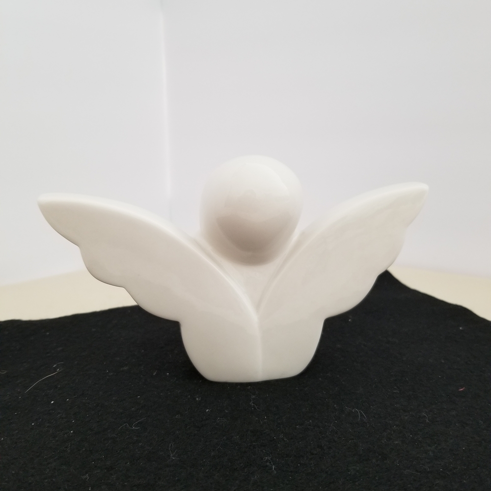 Unk White Angelic Ceramic Decor - Picture 2 of 4